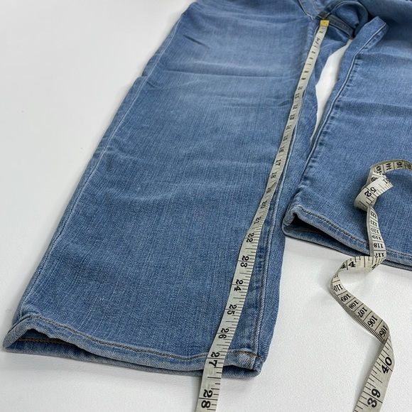 NWT Madewell Women's Pull-On Jeans in Keefe Wash Blue NA951 Blue Size 24 - Picture 8 of 12